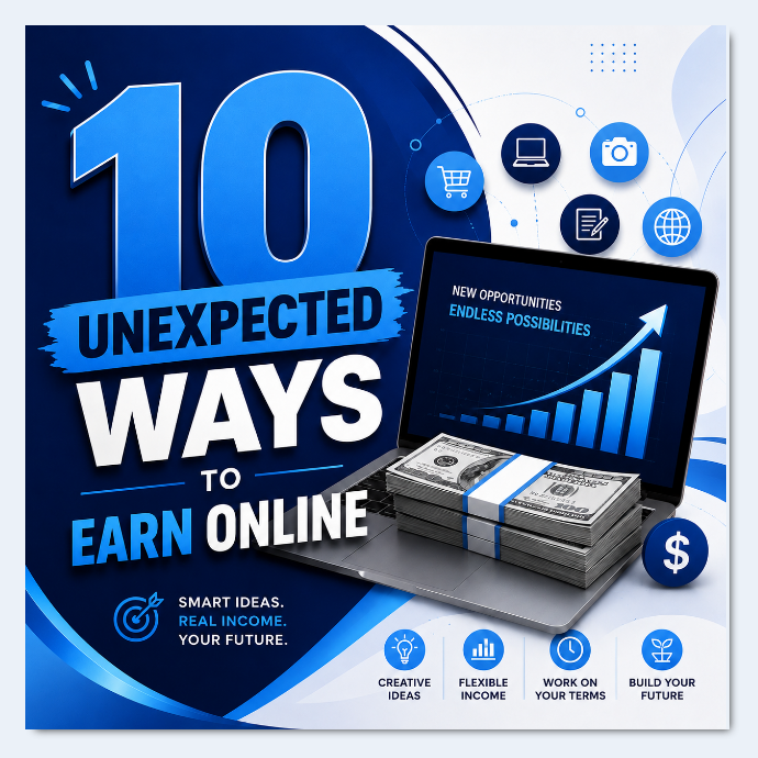 10 Unexpected Ways to earn online