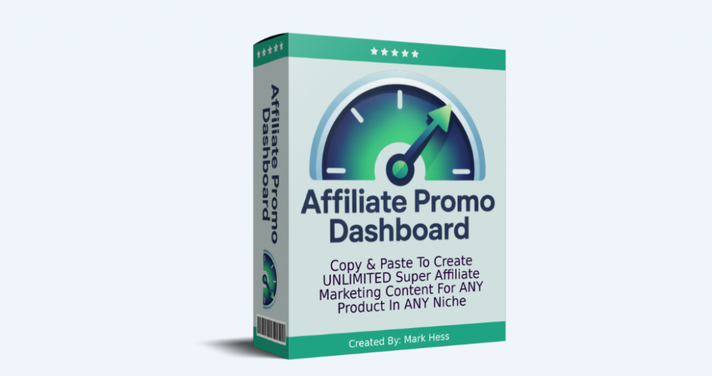 Affiliate Promo Dashboard Review