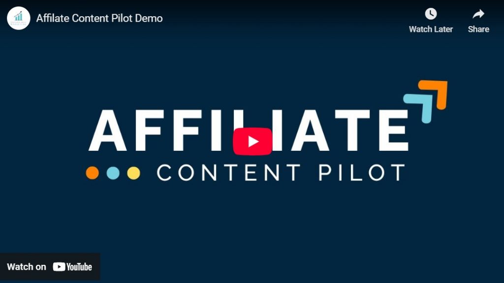 Affiliate Content Pilot