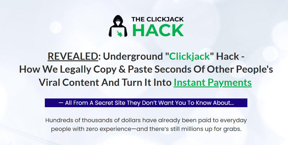 The ClickJack Hack
