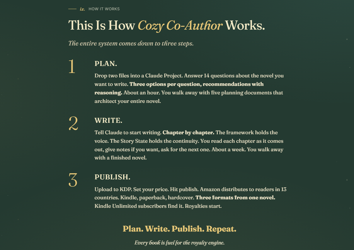 Cozy Co-Author