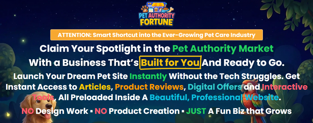 Pet Authority Fortune Reveiw