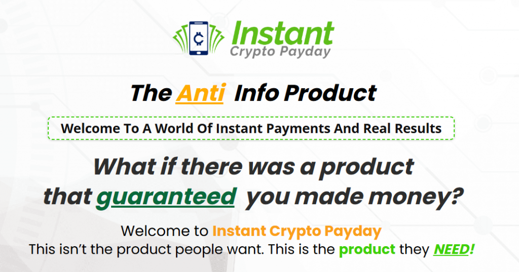 Instant Crypto Payday