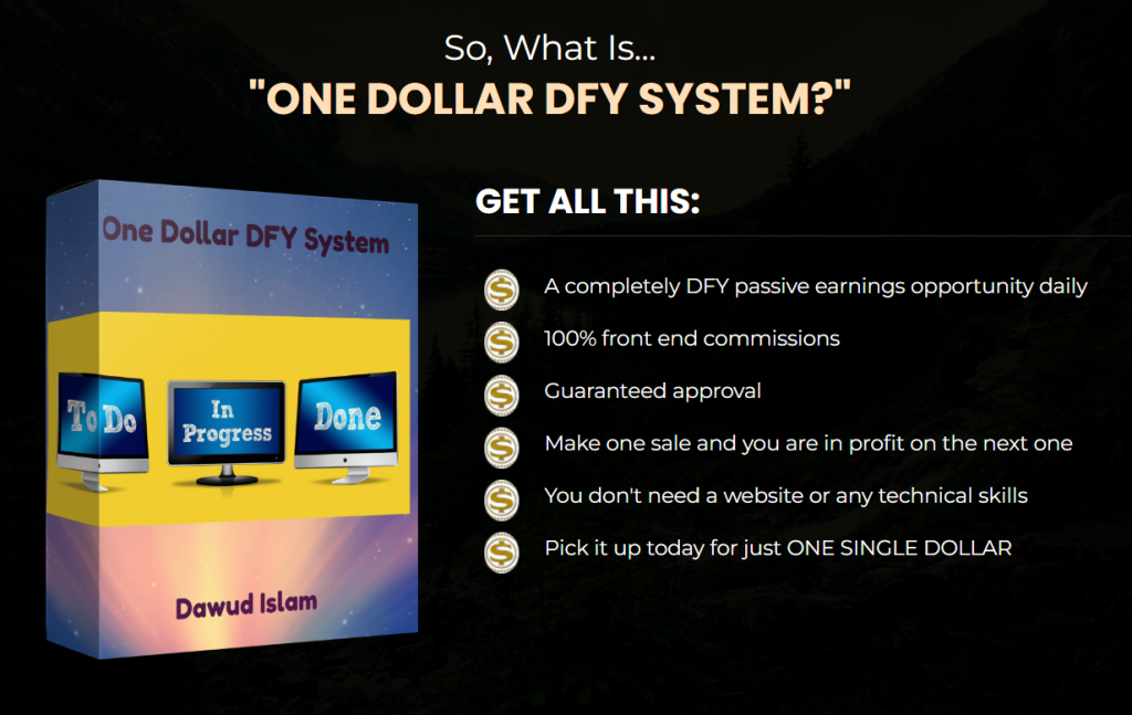 One Dollar DFY System Review