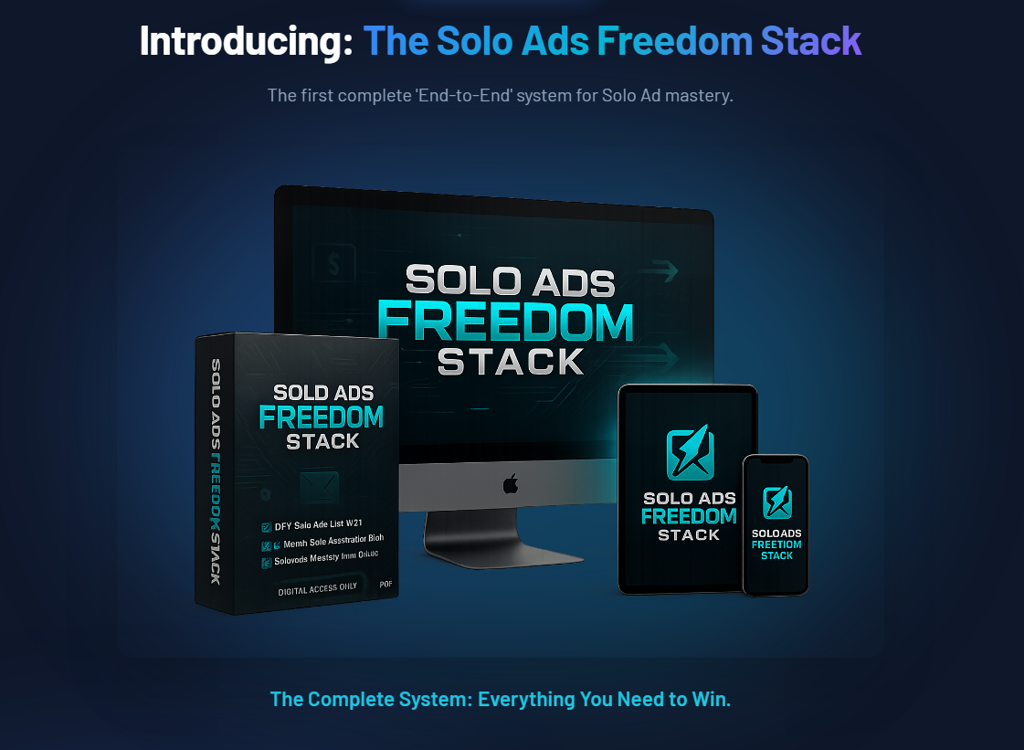 Solo Ads Freedom Stack Review