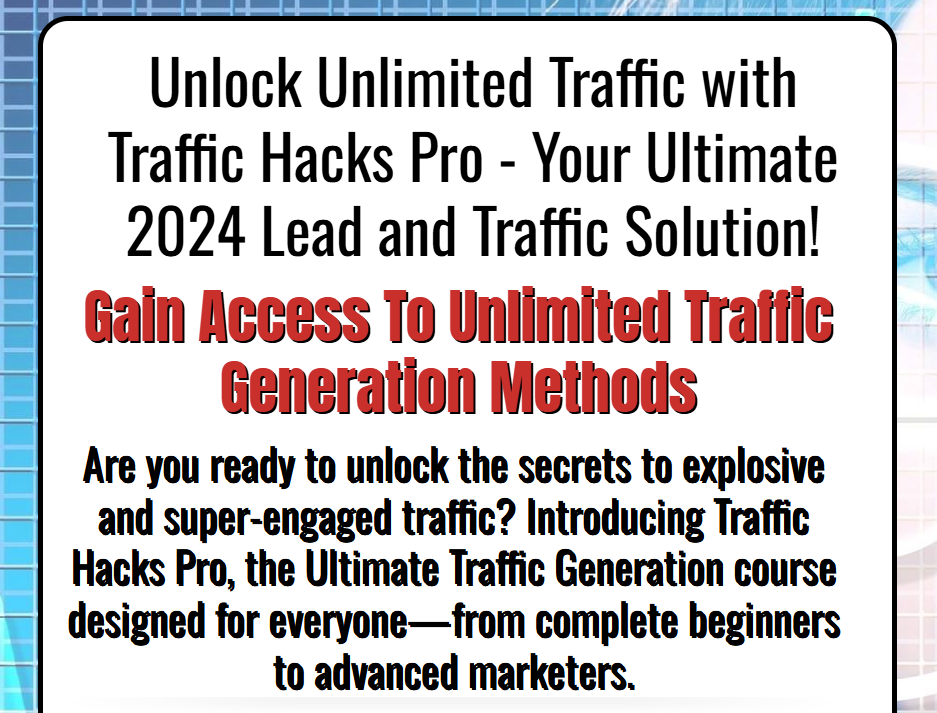 Traffic Hack Pro