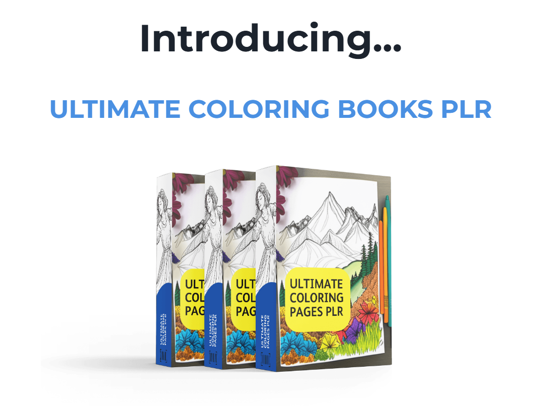 Ultimate Coloring Books PLR